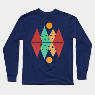 Moon Over Four Peaks #3 Long Sleeve T-Shirt